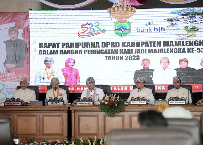 Hadiri Harjad Majalengka, Ridwan Kamil: Berpotensi Jadi Pusat Ekonomi Baru di Jawa Barat 