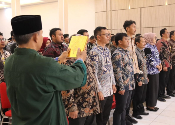 Percepat Sertifikasi Tanah, Bupati  Imron Lantik Panitia PTSL 2026