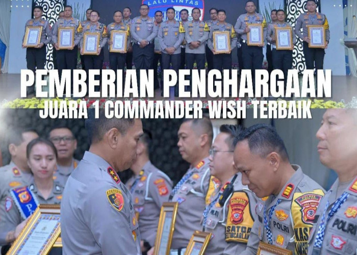 Satlantas Polres Ciko Dapat Penghargaan Commander Wish dari Polda Jabar