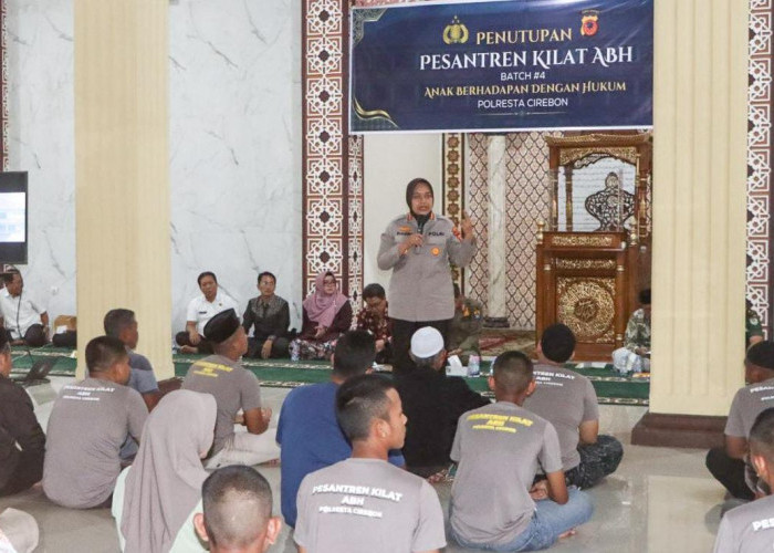 Tutup Pesantren Kilat ABH Angkatan ke-4, Kapolresta Cirebon: Jangan Ulangi Kesalahan Masa Lalu
