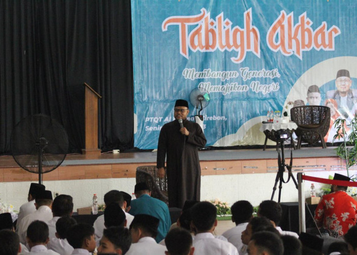 Selain Jalan Sehat, Milad Ke 25 Yayasan Al Hikmah Cirebon Gelar Tabligh Akbar  