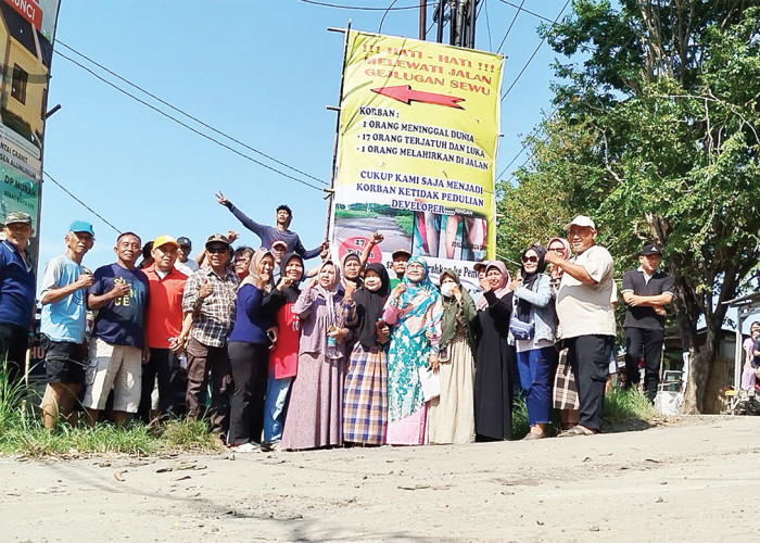 28 Tahun Jalan Rusak, Warga GPP Mundu Menuntut Tanggung Jawab Pengembang dan Pemerintah