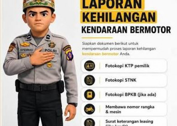  Motor Hilang Ditemukan Polisi? Ini Syarat Dokumen dan Cara Mengambilnya