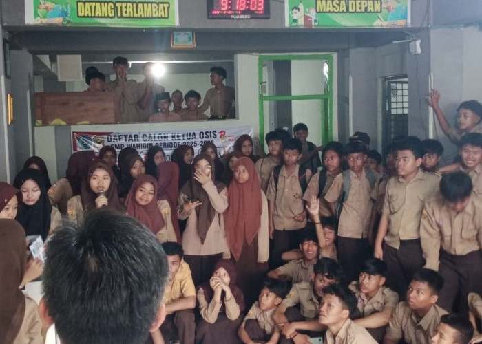 Gandeng KPU, SMP Wahidin Gelar Pemilihan Ketua OSIS 