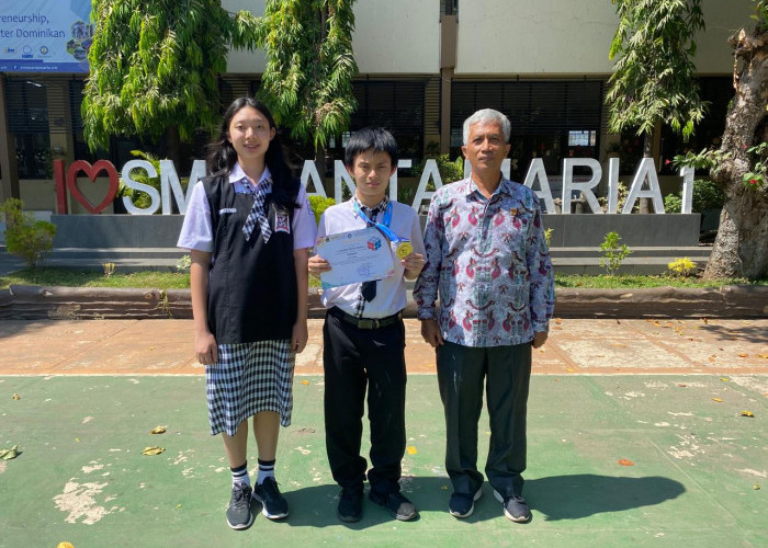 Siswa SMA Santa Maria 1 Cirebon Juara OSN Tingkat  Nasional