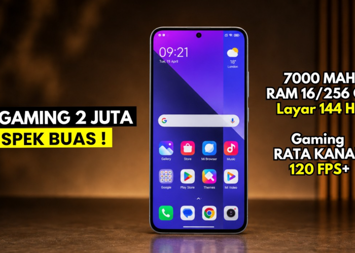 Pilihan Hp Gaming Murah Harga 2 Jutaan dengan Spesifikasi Tinggi, Baterai 7000 mAh dengan Refresh Rate 144 FPS