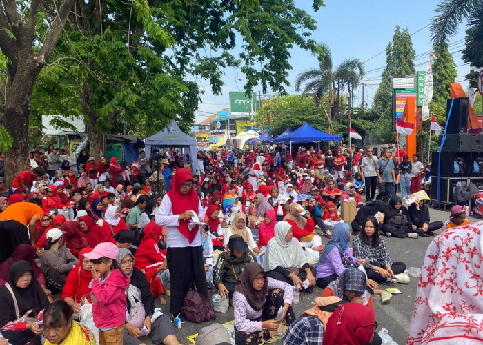 PGRI Ranting TK Harjamukti Giatkan Jalan Sehat Keluarga, Gandeng Kelurahan Kecapi dan Libatkan Ribuan Warga