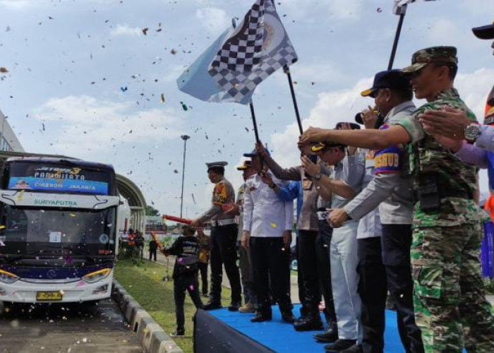 Program Mudik Gratis Efektif Kurangi Kemacetan, 8 Bus Kembali ke Jakarta dari Terminal Harjamukti