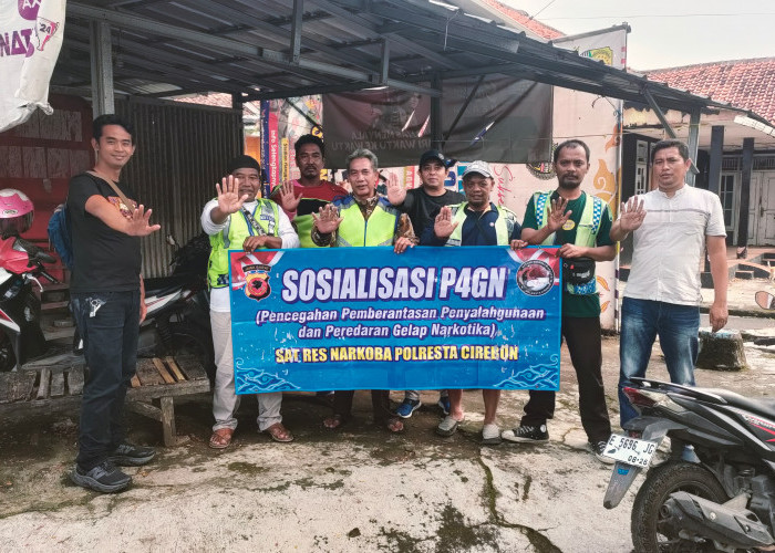 Cegah Penyalahgunaan Narkoba di Masyarakat, Polresta Cirebon Gelar Program Sosialisasi Ini