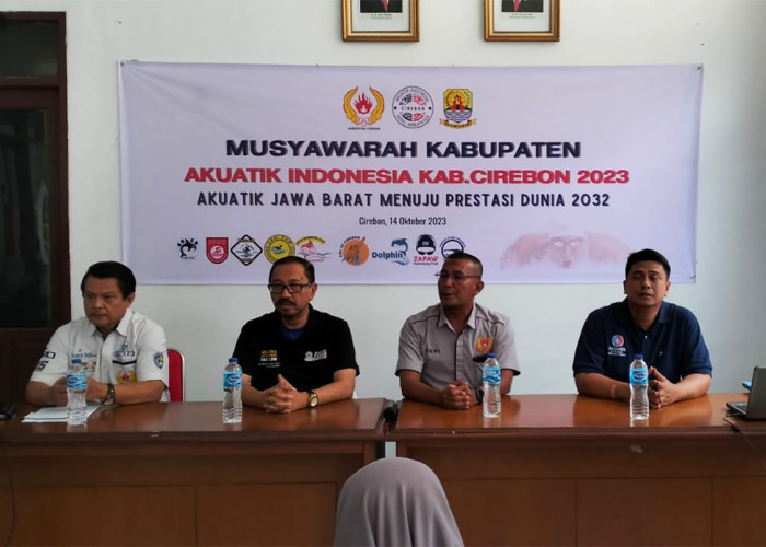 Yudi Kurniawan Terpilih Jadi Ketua Umum Akuatik Indonesia Kabupaten Cirebon 