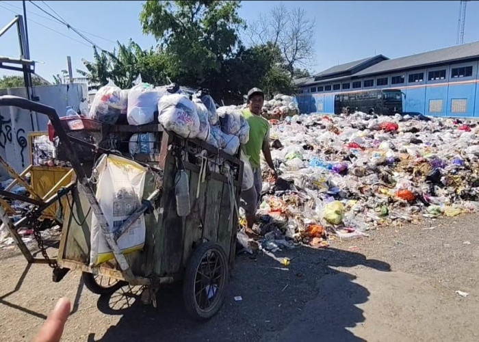 Sampah Menggunung di TPS Weru Cirebon Hampir 2 Bulan, Bau Menyengat Ganggu Warga