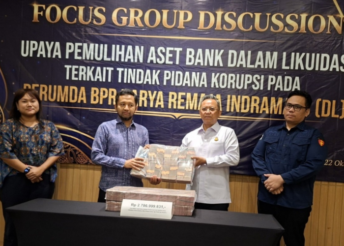 Rp2,78 Miliar Hasil Sitaan Korupsi BPR KRI Diserahkan ke LPS, Ratusan Agunan Masih Diburu