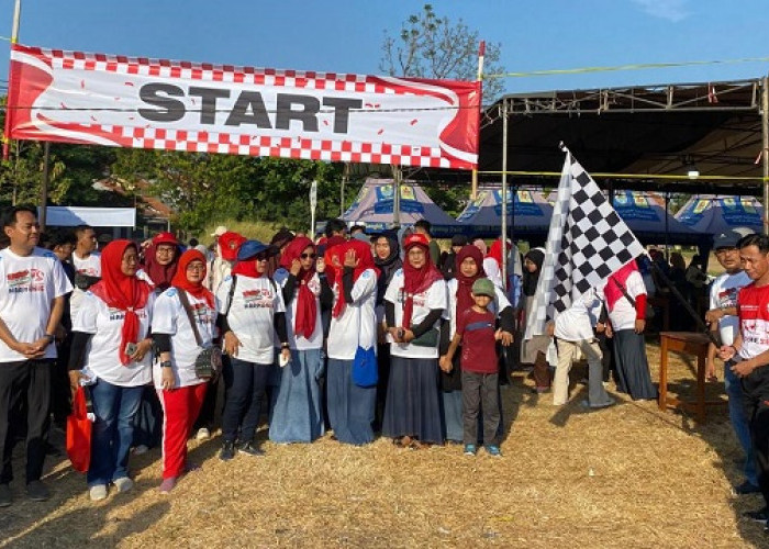 Suhendrik Jalan Santai Bersama Warga Nuansa Majasem 