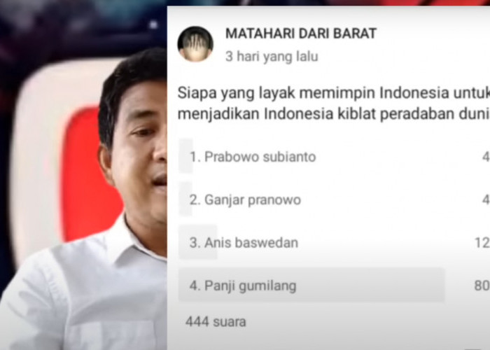 Panji Gumilang Kalahkan 3 Capres, Hasil Survei Bisa Membawa Indonesia Hebat