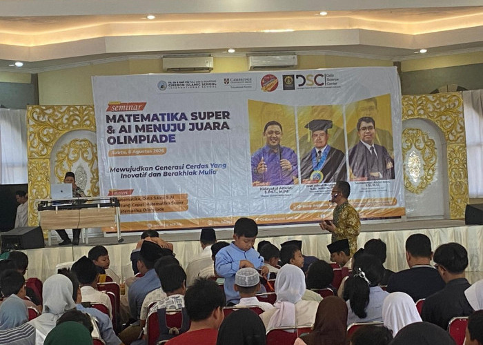 Seminar Matematika Super dan AI di Cirebon, CIS Dorong Lahirnya Calon Juara Olimpiade