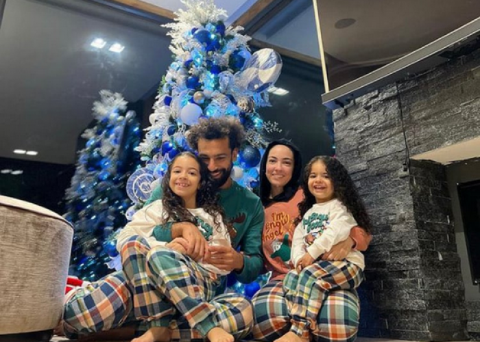 Mohammed Salah Ikut Merayakan Natal Bersama Keluarga, Langsung Jadi Sorotan