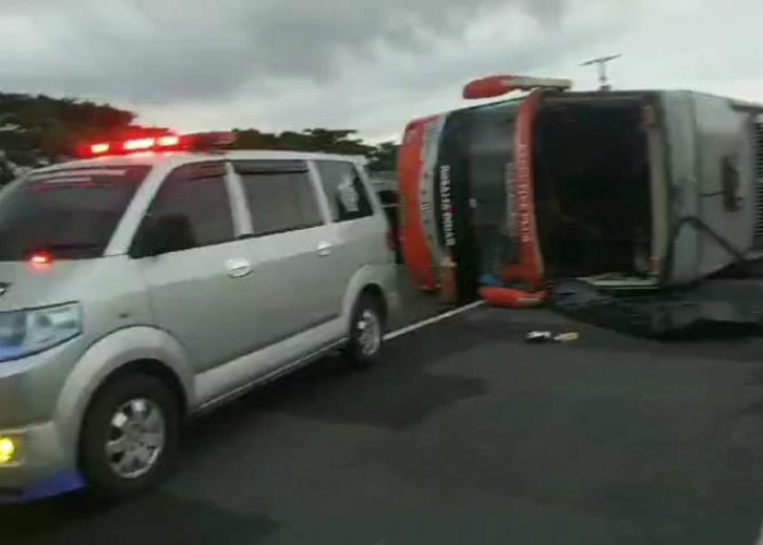 Lalu Lintas Pasca Kecelakaan Bus Tol Kanci-Pejagan, Sempat Terkendala saat Evakuasi