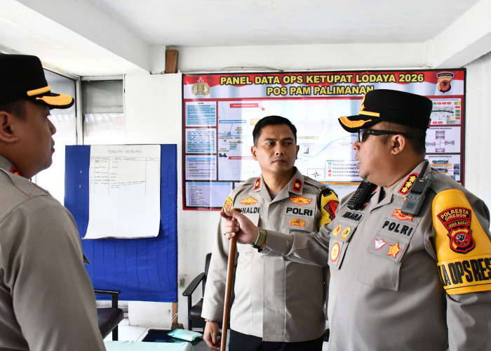 Arus Mudik Cirebon Aman, Kapolresta Turun Langsung ke Pos Pam Ciledug