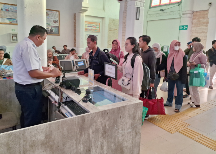 Angkutan Lebaran Berakhir, KAI Daop 3 Cirebon Layani 338.855 Pelanggan 