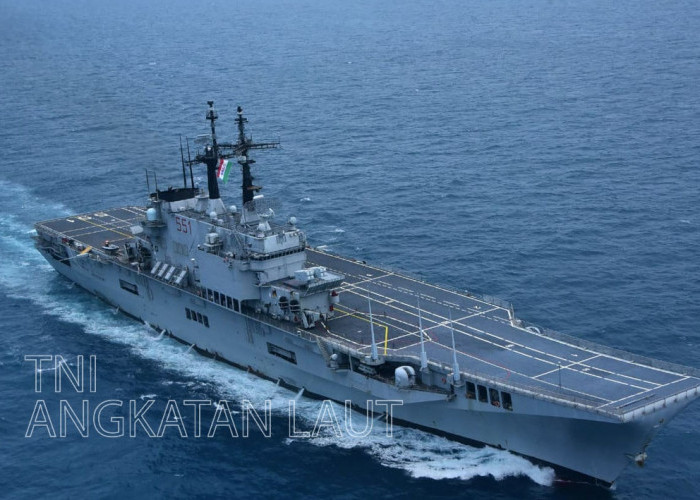 Kapal Induk KRI Sriwijaya-100 Resmi Bergabung dengan TNI AL, Ini Kemampuannya