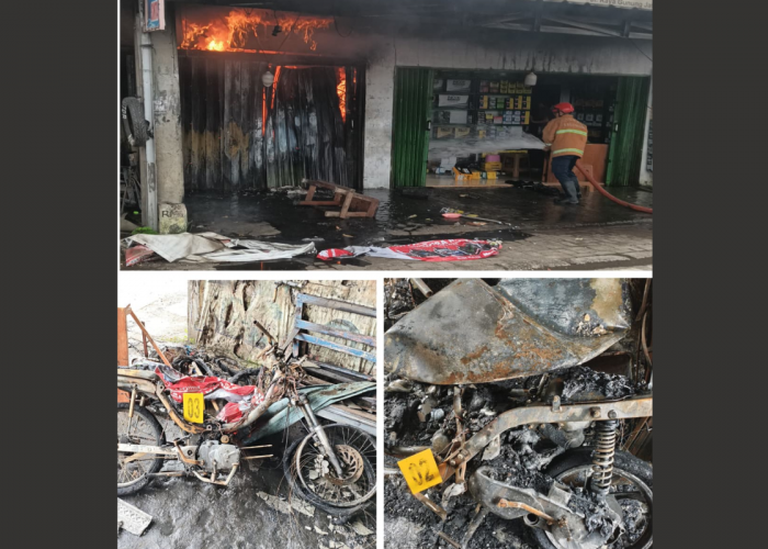 Bengkel Motor di Klayan Cirebon Ludes Terbakar, Kerugian Rp70 Juta