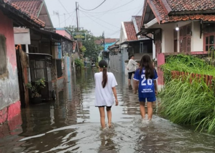 Hujan Deras Semalaman, 70 Rumah di Jatibarang Baru Indramayu Terendam Banjir