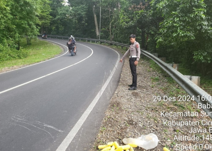 Kecelakaan Tunggal di Plangon Cirebon, IRT Terjatuh di Tikungan