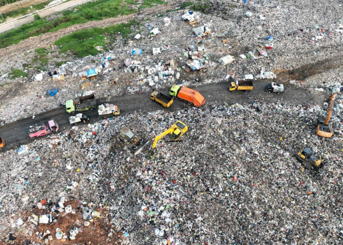 Sampah Bandung Raya di TPK Sarimukti Terkelola Baik Selama Ramadan