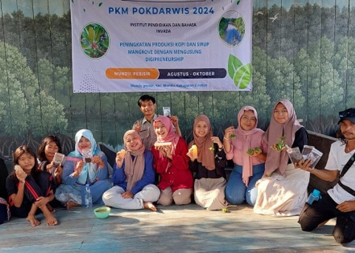 IPB Cirebon-Pokdarwis Kolaborasi Kembangkan Produk Olahan Mangrove di Mundu Pesisir