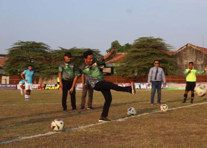 Buka Dandim Cup II Kabupaten Cirebon, Wabup Jigus Sampaikan Pesan Penting Bagi Generasi Muda