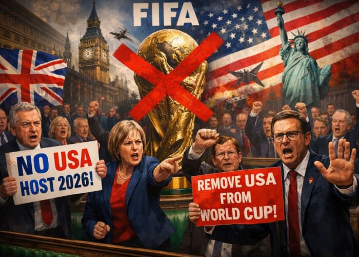 FIFA Ditekan! Parlemen Inggris Tolak AS Jadi Tuan Rumah Piala Dunia 2026