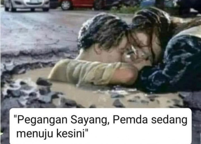 Inilah Meme Jalan Rusak di Cirebon dan Komentar Kocak Netizen 