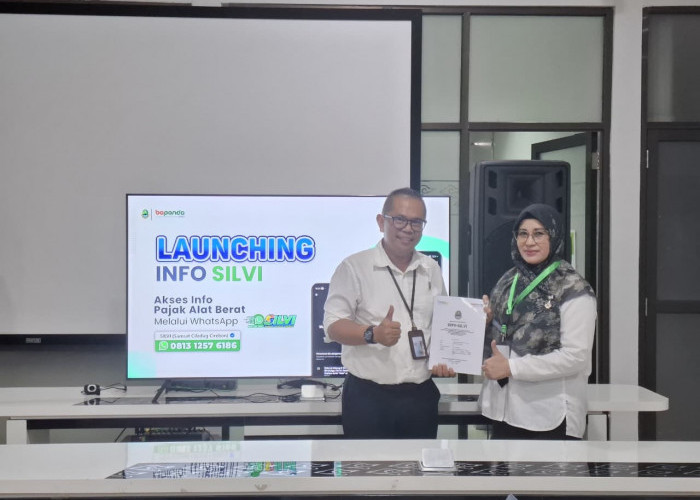Samsat Ciledug Luncurkan INFO-SILVI PAB, Cek Pajak Alat Berat Kini Cukup Lewat WhatsApp