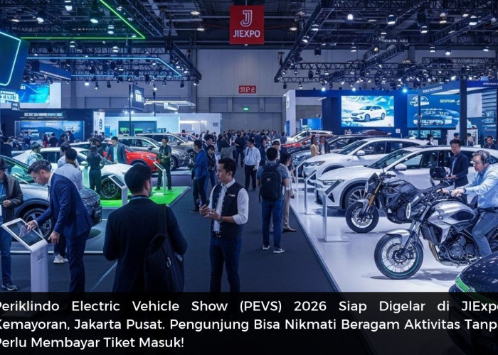 Tiket Masuknya Gratis! PEVS 2026 Segera Dibuka, Pengunjung Bisa Test Drive Kendaraan Listrik