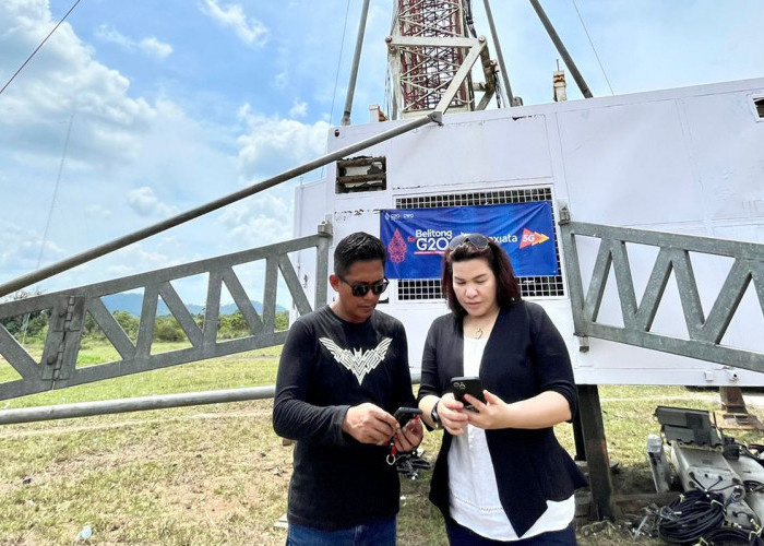 XL Axiata Hadirkan Jaringan 5G di Lokasi Pertemuan DMM G20 Belitung   