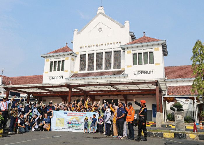 Daop 3 Cirebon Gelar Napak Tilas Jalur KA Pada Perayaan HUT Stasiun Cirebon Ke-112