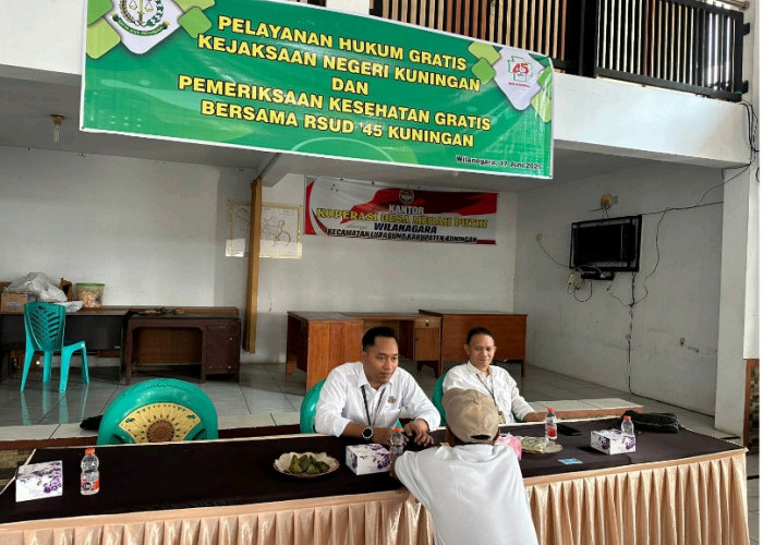 Kejari Kuningan Gandeng RSUD 45, Warga Bisa Konsultasi Hukum dan Cek Kesehatan Tanpa Biaya