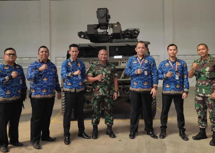 Jalin Sinergitas Rupbasan Cirebon Sambangi Markas Batalyon Arhanud 14/PWY
