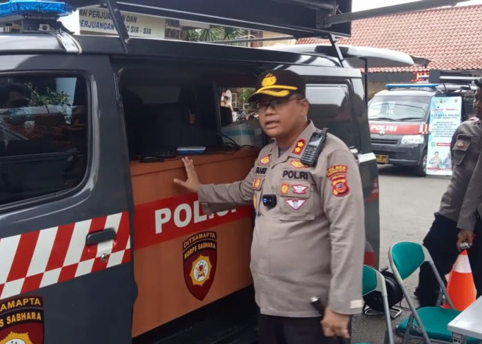 Jemput Bola, Polres Cirebon Kota Luncurkan Mobil Layanan Dumas Keliling, Begini Tugasnya 