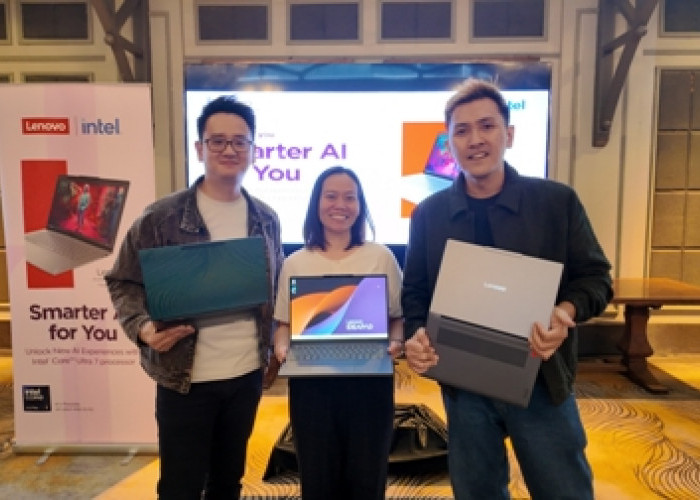 Lenovo Bawa Rangkaian Copilot+ PC Baru ke Indonesia: Lengkapi Seri Aura Edition dan Inovasi Laptop Kamera 