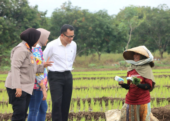 Peringati Hari Ibu, Kapolresta Cirebon Datangi Petani Perempuan, Begini Katanya 