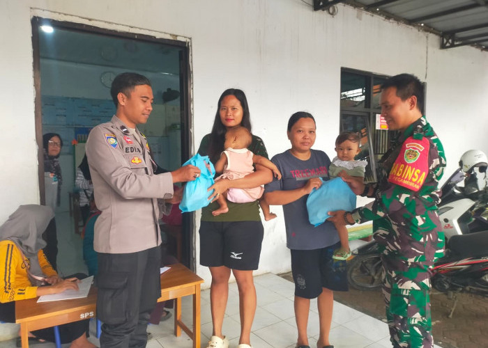 Babinsa Pegambiran Monitoring Pendistribusian MBG untuk B3