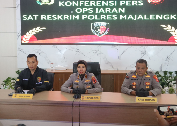 Pelaku Curanmor Ditangkap Polisi di Majalengka, 4 Tersangka Dibekuk dalam Operasi Jaran Lodaya 2026