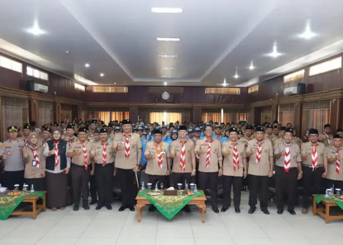 Pramuka Majalengka Kirim 38 Anggota ke Jamnas XII Cibubur, Ini Pesan Bupati Eman
