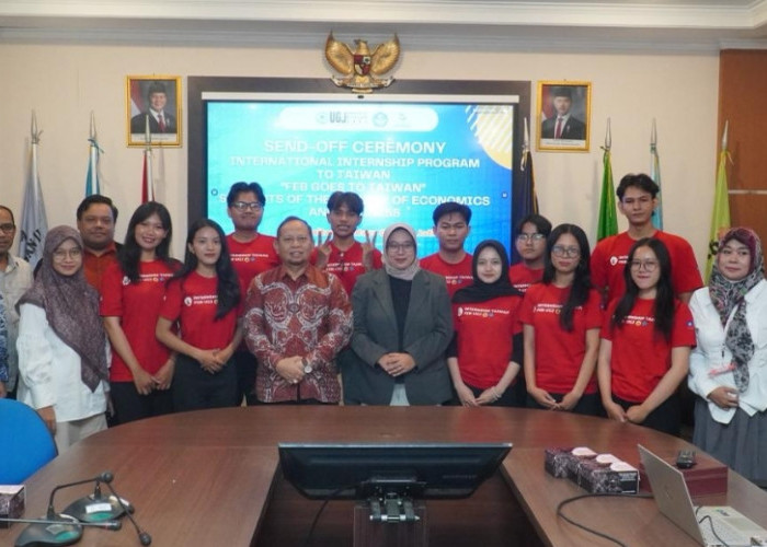 FEB UGJ Cirebon Kirim 10 Mahasiswa Magang Internasional ke Taiwan Selama Setahun