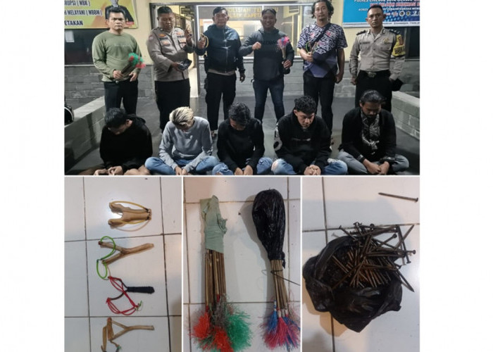 Penyerangan Dini Hari Digagalkan, 5 Remaja di Suranenggala Cirebon Diamankan Bersama Puluhan Anak Panah