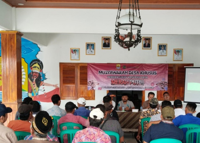 Serentak, 9 Desa di Kecamatan Kapetakan Gelar Musdessus Bentuk Kopdes Merah Putih