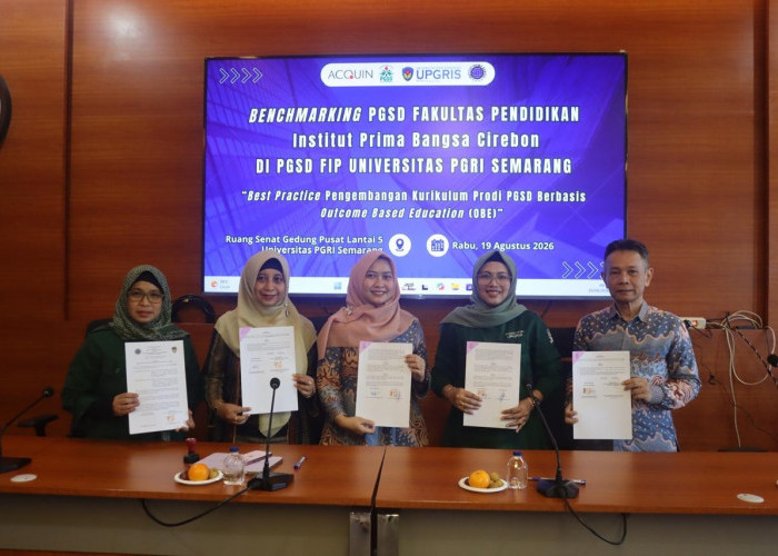 IPB Cirebon Perkuat Kurikulum PGSD Lewat Benchmarking ke UPGRIS