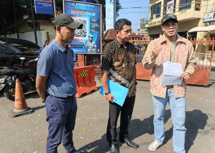 Ibnu Riyanto Laporkan Dugaan Pungli di Desa Klayan ke Polres Cirebon Kota