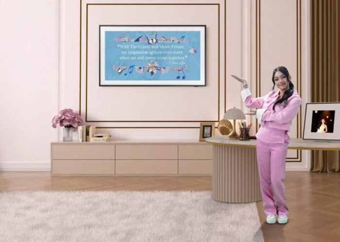 Naura Ayu: The Frame dan Music Frame, So Cute and Aesthetic!